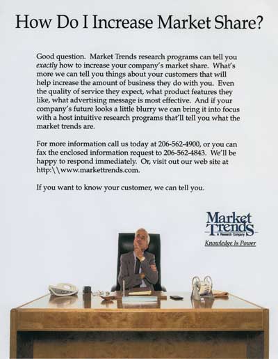 Market Share mailer