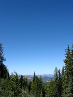 Cascade foothills