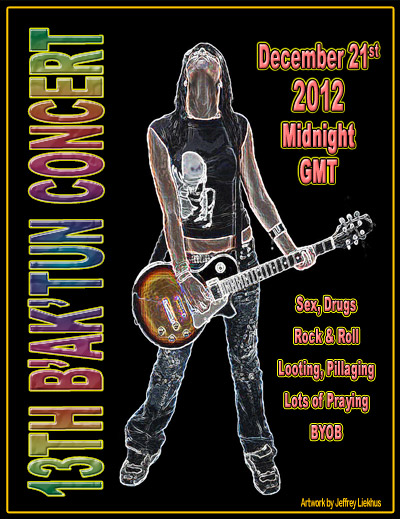 13thB'ak'Tun Concert poster