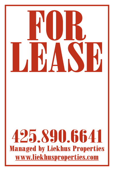 LP For Lease sign